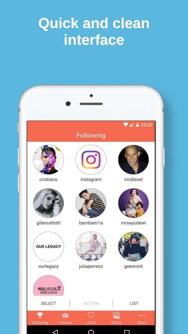 Mass Followers & Clean on Instagram screenshot 2