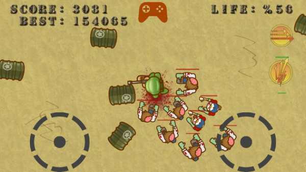 Cartoon Zombie Shooter screenshot 4