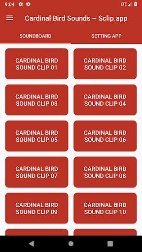 Cardinal Bird Sound Collections ~ Sclip.app screenshot 1