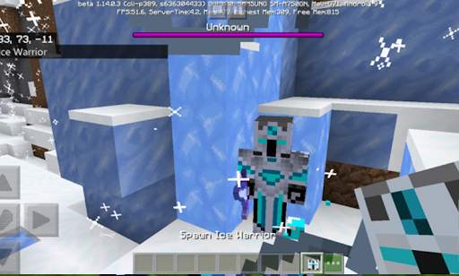 frost diamond skins minecraft screenshot 5