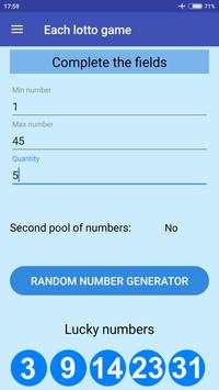 Belgian Lotto EuroMillions Keno Pick 3 screenshot 6