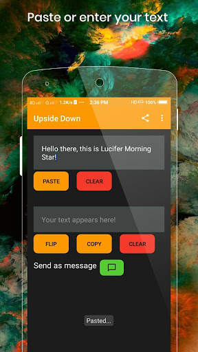 UpsideDown - Flip text screenshot 2