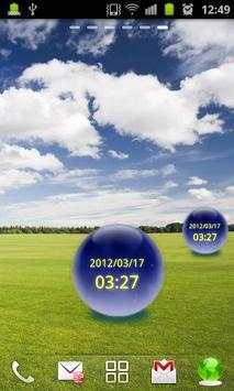 Crystal Clock screenshot 1