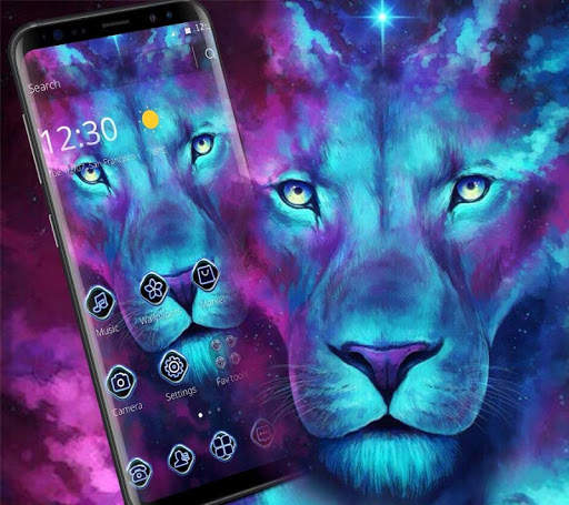 Dark Cyan Legend Lion Theme screenshot 4
