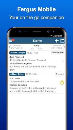 Fergus Mobile screenshot 1