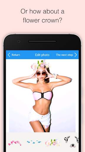 Photo Booth Heart Effect / Flower Crown - Crownify screenshot 2