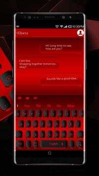 Black Red Metal Keyboard скриншот 3