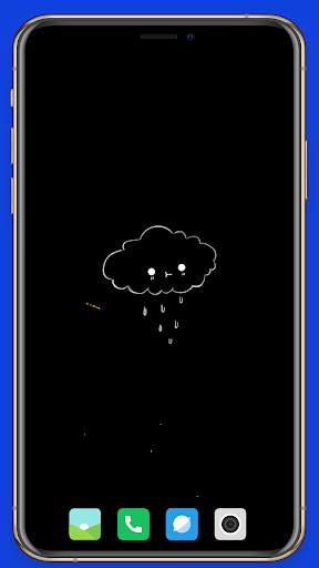 Black Wallpaper 4K screenshot 1