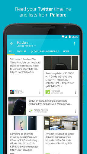 Palabre for Twitter screenshot 1