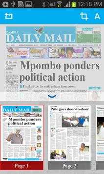Zambia Daily Mail screenshot 4