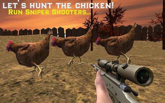 Sniper Chicken Hunting screenshot 2