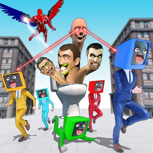 Toilet Monster Battle Game 3D screenshot 2