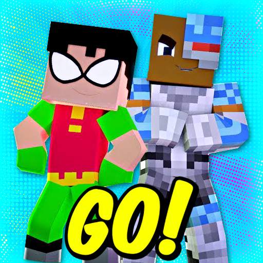 3D Skins Teen Titans For Mcpe 2.0