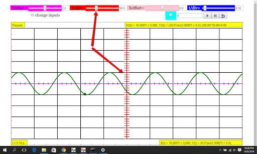 Oscilloscope Simulator screenshot 3