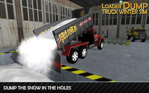 Loader & Dump Truck Winter SIM screenshot 2