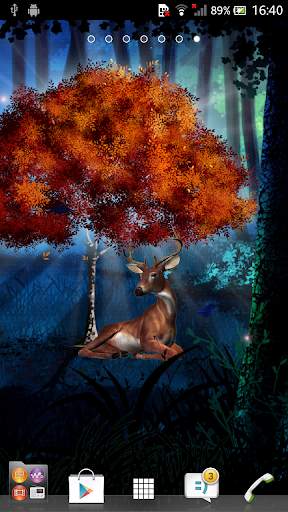 Magic Forest Live Wallpaper screenshot 2