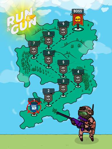 Run and Gun - king of shooting screenshot 5