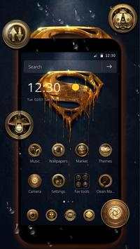 superman wallpaper theme screenshot 1