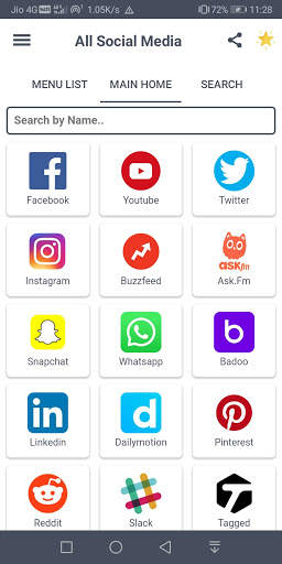 All social media apps in one app - Social Networks screenshot 2