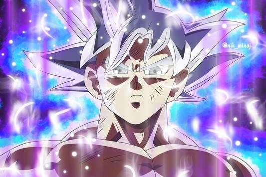 Goku Ultra Instinct Mastered Wallpaper 100% Poder screenshot 3