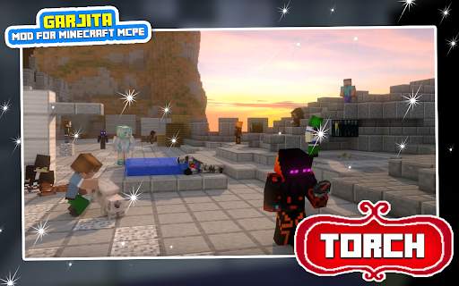 Mod Torch - Skin Addon Craftsman for Minecraft screenshot 1