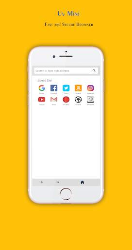 Uv Mini - Super Fast Browser screenshot 2