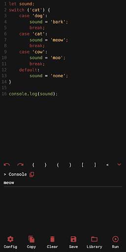 JavaScript Editor 3 تصوير الشاشة
