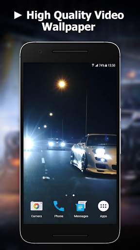 Street Racing Video Live Wallpaper screenshot 1