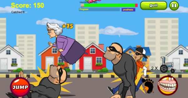 Super Granny and the Thieves screenshot 1