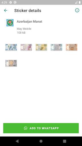 WA Sticker Money 2021 screenshot 6