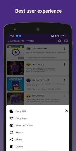 Download Twitter Videos - GIF | Tweet Downloader screenshot 6