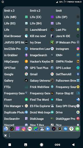 cos launcher (experimental) screenshot 8