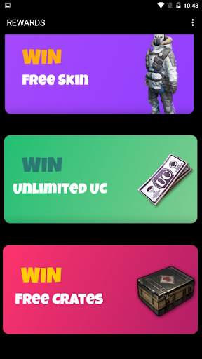 Free Pubg Mobile Uc Cash and Guns Skin скриншот 2