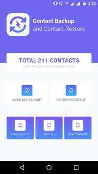 Contacts Backup screenshot 2