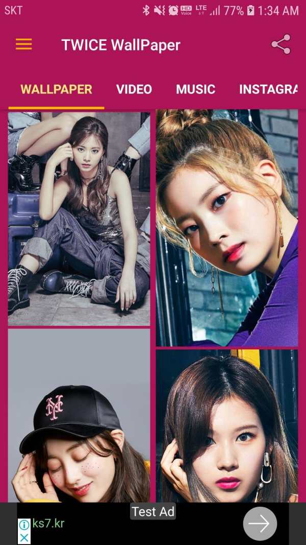 TWICE Wallpaper - HD Wallpaper, Images, Video screenshot 2