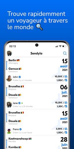 Sendylo - Covalisage, envoi de colis collaboratif screenshot 1