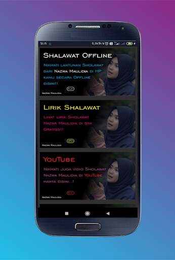 Shalawat Nazwa Maulidia Full Offline 2020   Lirik screenshot 5