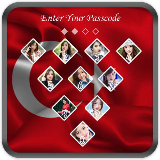 Turkey Flag Lock Screen 1.1