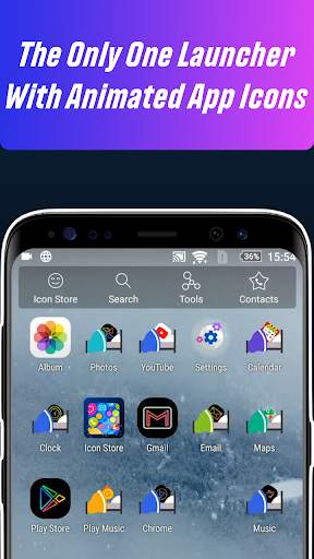 Launcher Live Icons screenshot 1