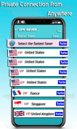 Super Betternet Free VPN Turbo Security Master screenshot 3