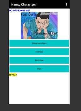 NARUTO QUIZ screenshot 3