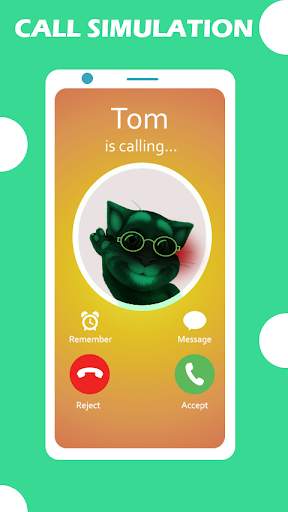 Prank Call & chat simulation for Tom's screenshot 1