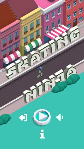 Skating Ninja screenshot 1