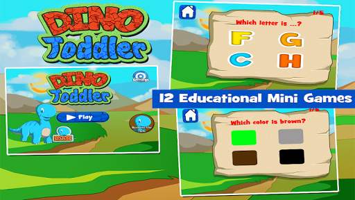 Kids Dinosaurs Toddler Games screenshot 1