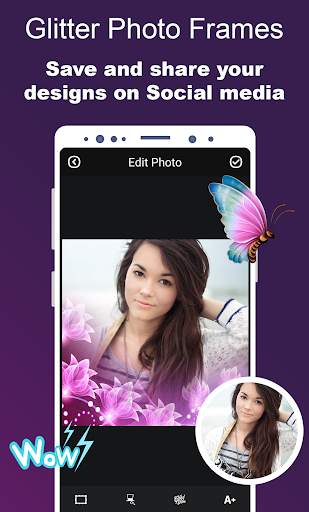 Glitter Photo Frames : Pictures Effects screenshot 4