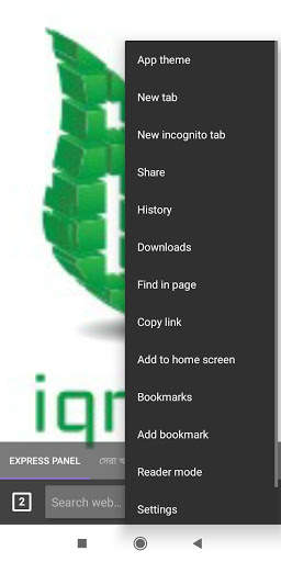 Dhaka browser screenshot 4