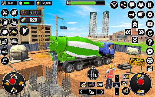 Real Construction Excavator 3D screenshot 2