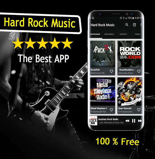 Hard Rock Music APP screenshot 1