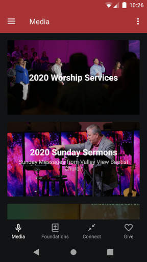 Valley View Baptist Mobile App screenshot 1