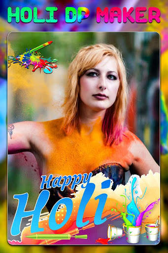 Holi Dp Maker : Photo Editor screenshot 2